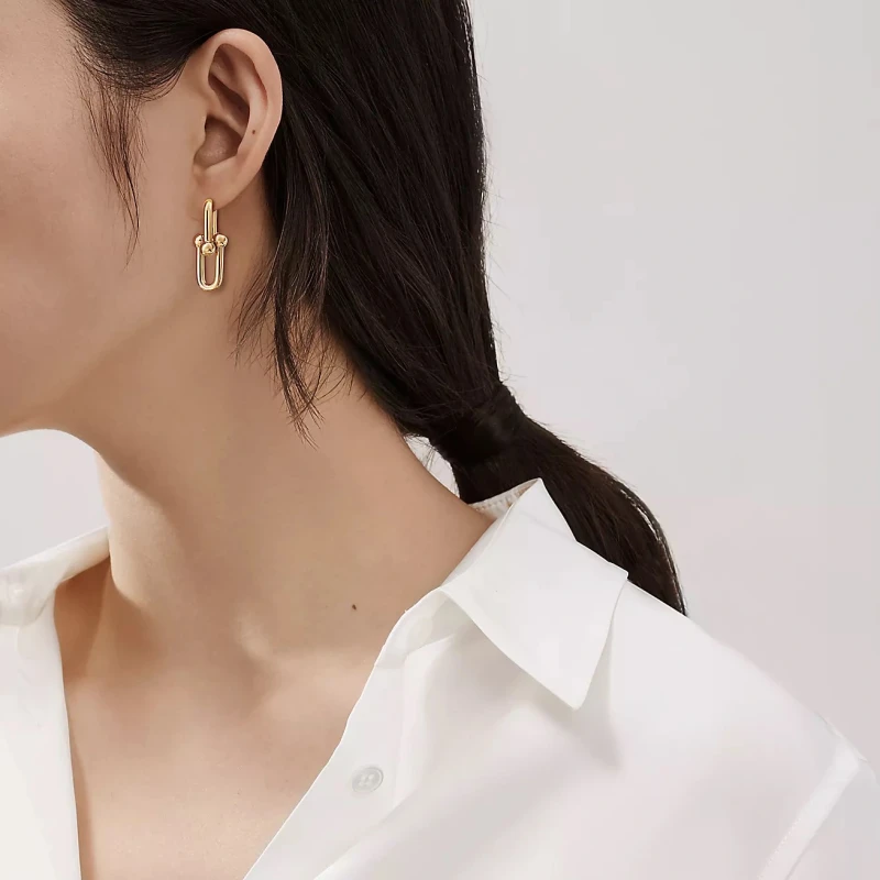 Tiffany & Co Large Link Earrings 68533643 2