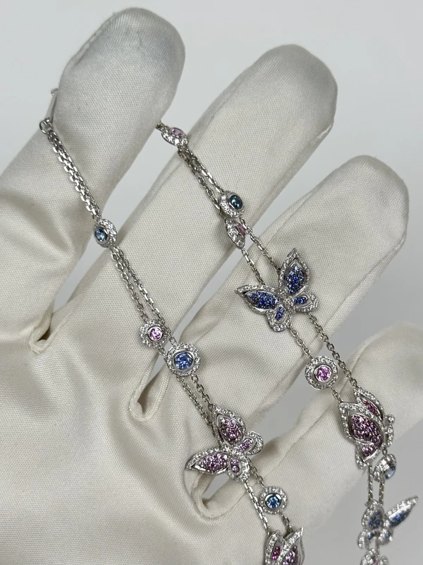 Chopard HAPPY BUTTERFLY NECKLACE 41/4985/401 5