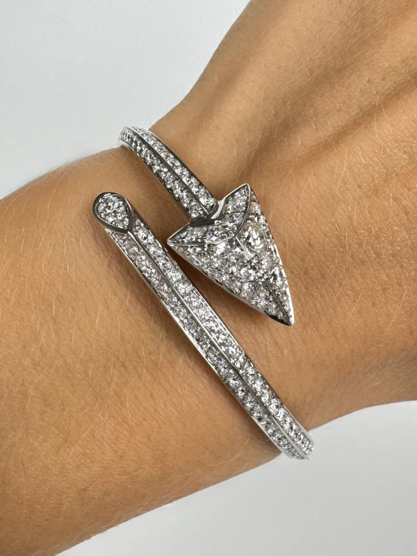 Earrings without a brand DIAMOND BRACELET (SIZE 16) NN4061 4