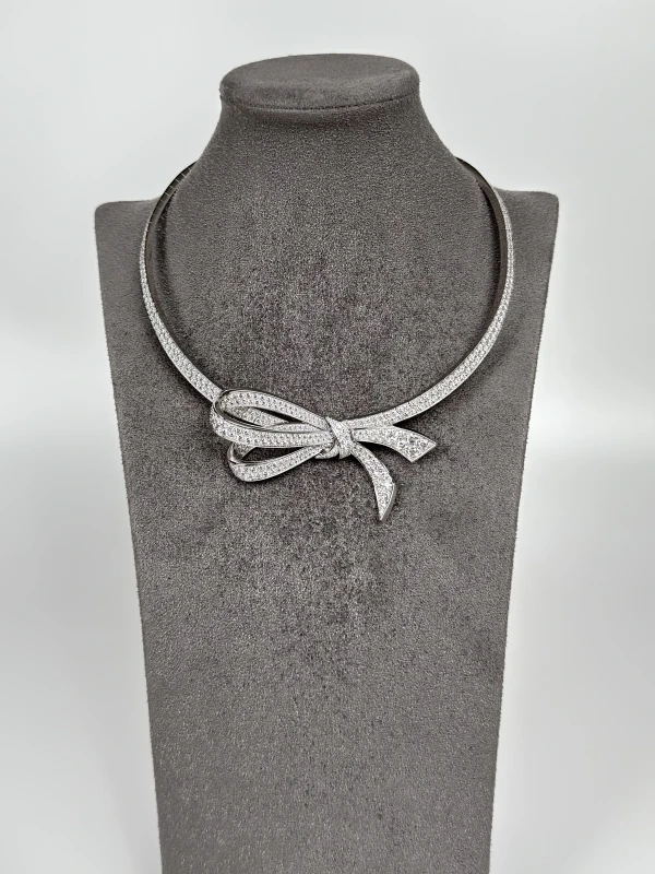 GRAFF Tilda's Bow Diamond 14.61 ct Necklace RGN899 5