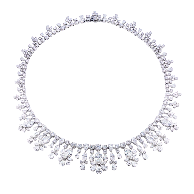MARQUISE DIAMONDS NECKLACE