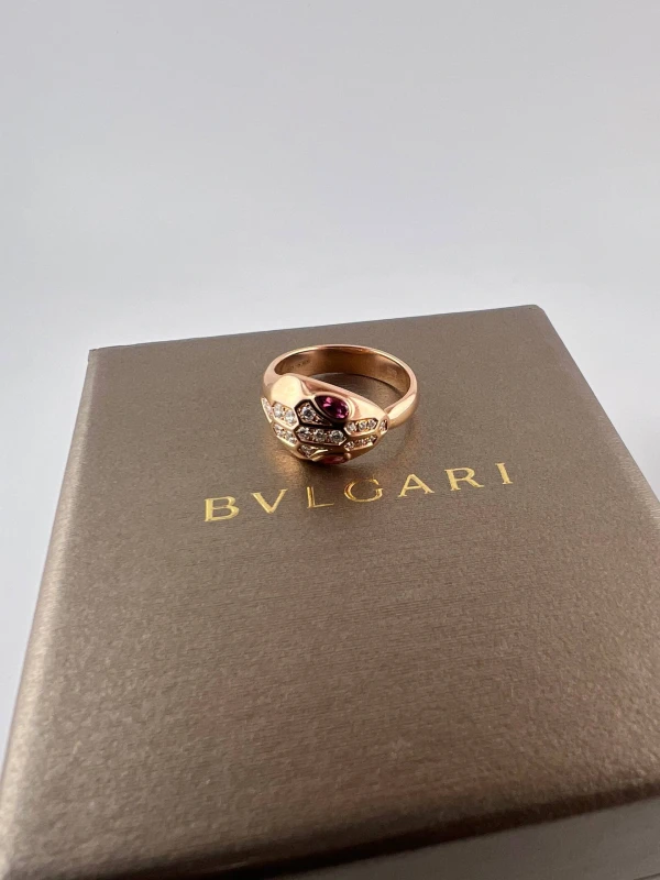 Bvlgari Serpenti Ring (SIZE M) AN857719 3
