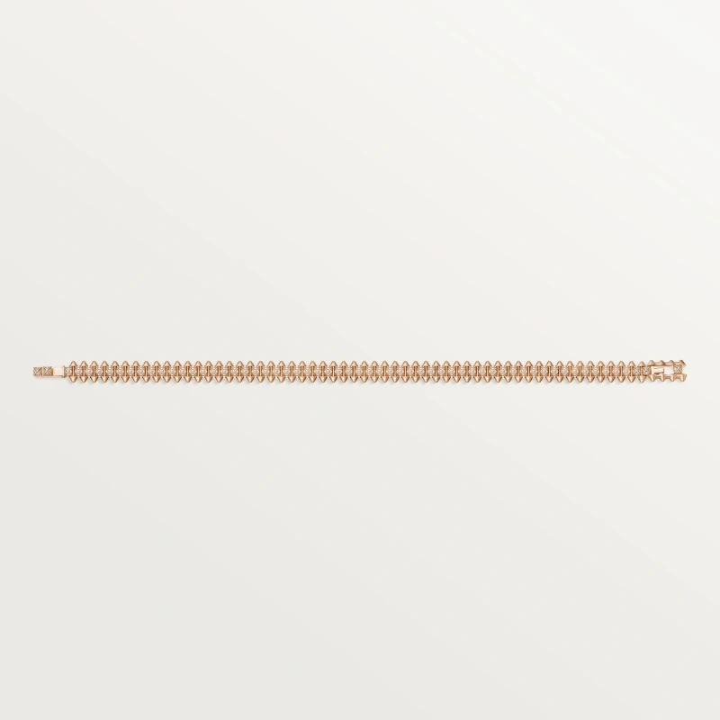 Cartier Clash de Cartier bracelet, flexible, small model, paved (SIZE 16) N6728516 2