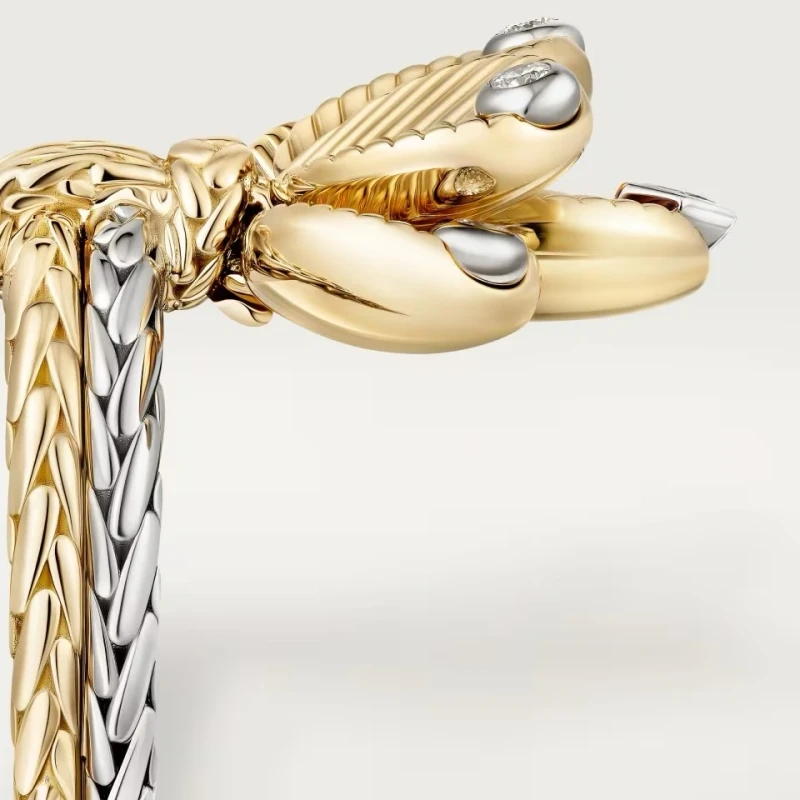 Cartier GRAIN DE CAFÉ RING, DIAMONDS (SIZE 54) B4242254 4
