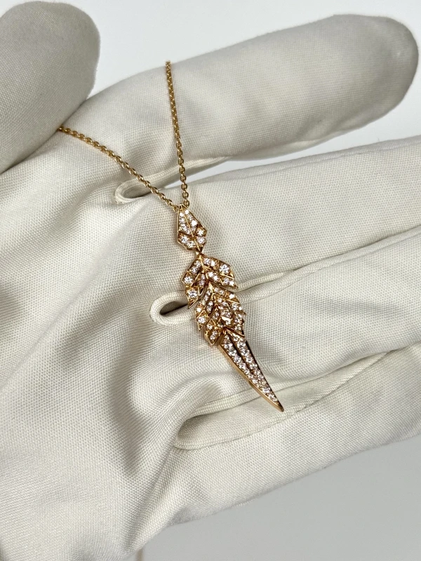 STEPHEN WEBSTER Tail Feather Drop Pendant WP0717 4