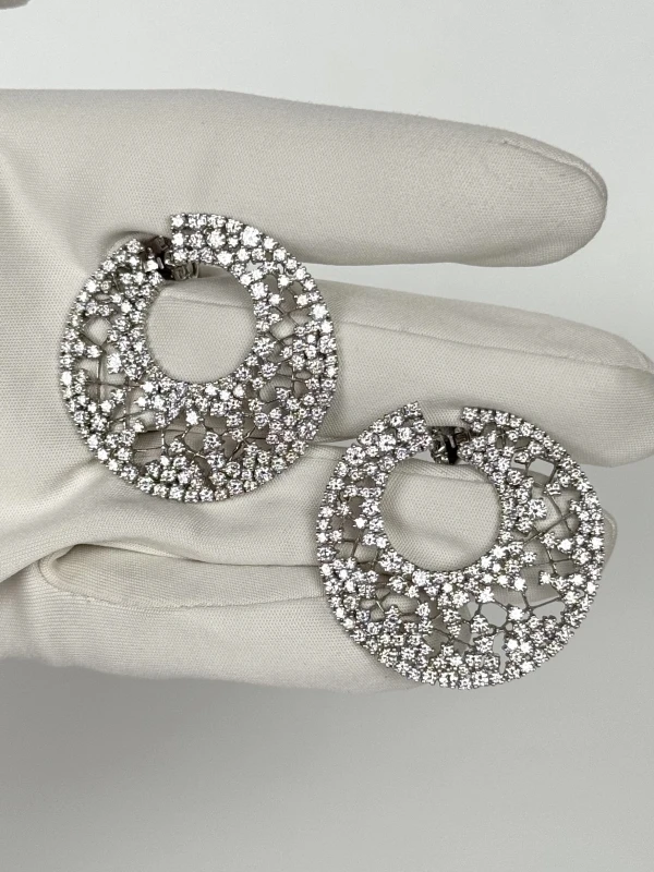 Crivelli ROUND DIAMOND 9.06 CT EARRINGS CRIVELLI 1021 3