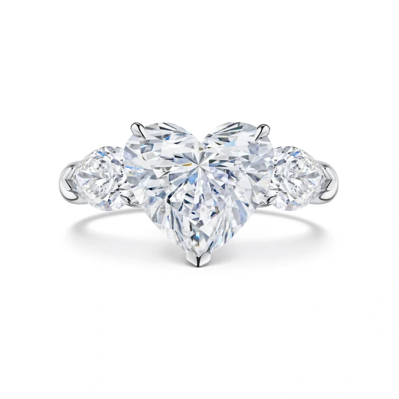 HEART DIAMOND 3.01 CT G/VS1 RING (GIA)