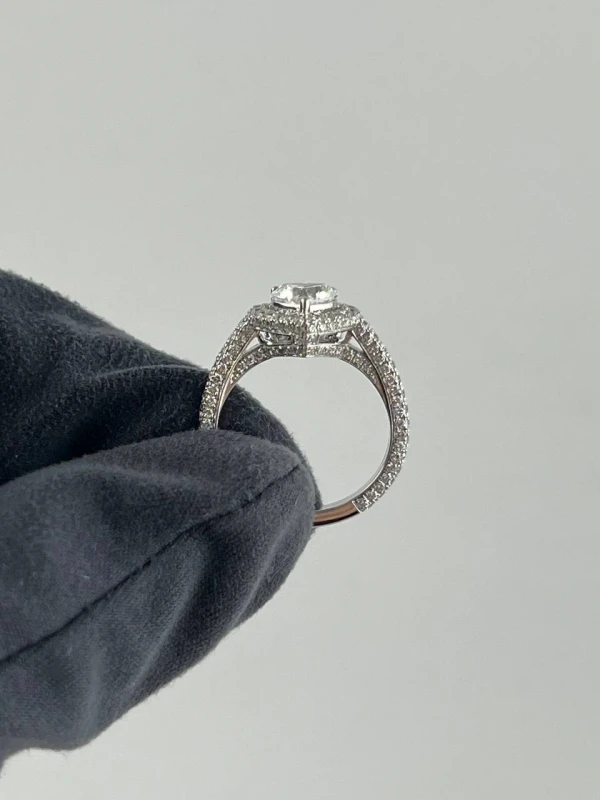 GRAFF КОЛЬЦО С БРИЛЛИАНТОМ 0.76 CT E/VS2 0.76 CT E/VS2 4