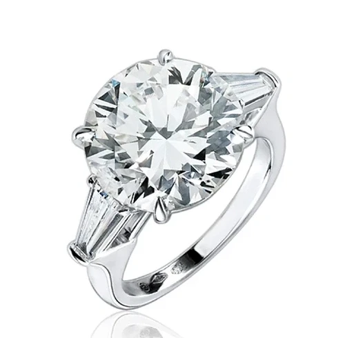 ROUND DIAMOND 3.03 CT G/VVS1 RING (GIA) EXEXEX