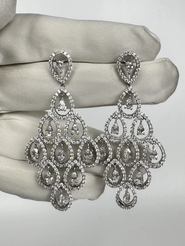 RalfDiamonds PEAR DIAMOND 3.20 CT EARRINGS NN0916 3