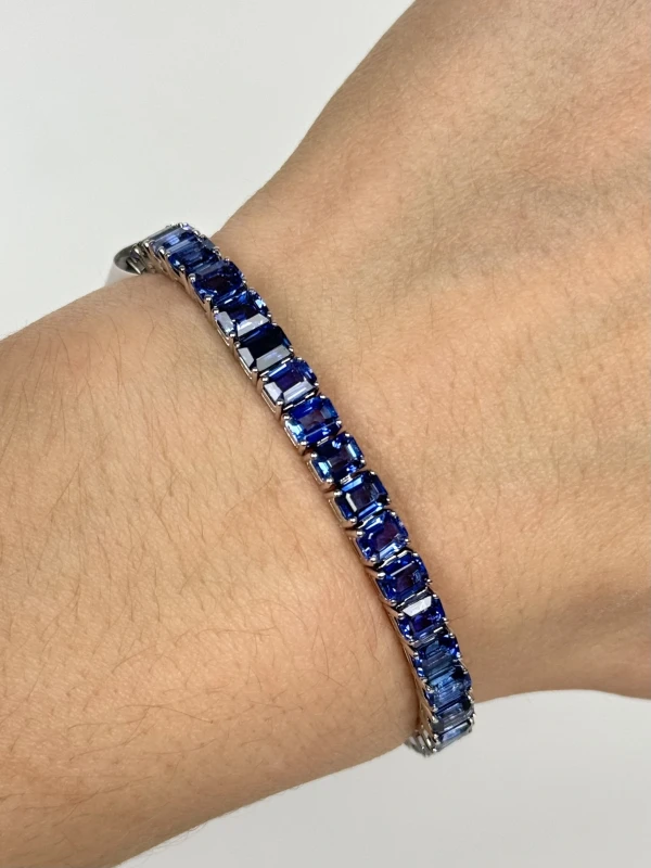 VERDI JEWELLERY БРАСЛЕТ С САПФИРАМИ 22.89 CT А99L 3