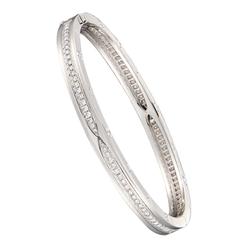 B.ZERO1 BRACELET, WHITE GOLD, DIAMONDS