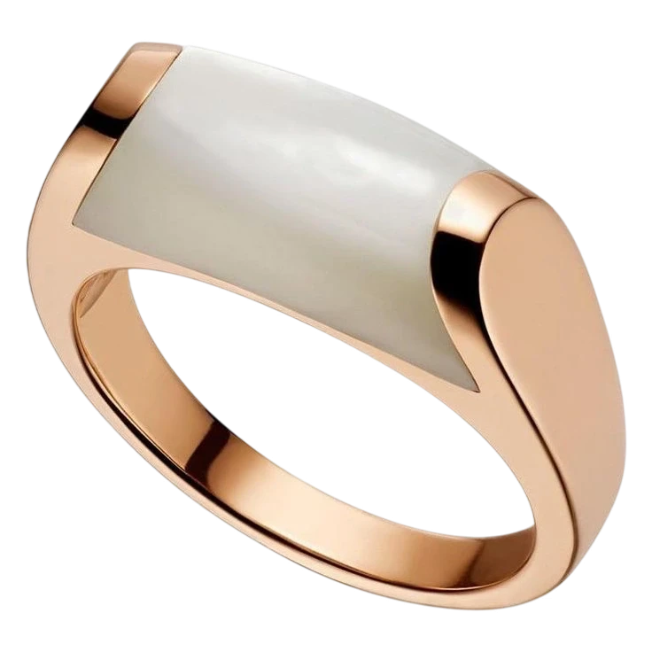 MVSA Mother of Pearl Ring (SIZE 52)