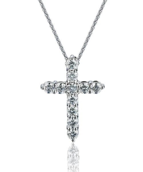 Крест с бриллиантами 1.86ct