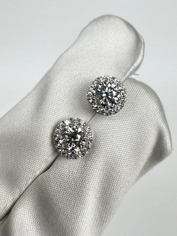 DeRosa DIAMOND EARRINGS 0.50-0.50 CT F/VVS-VS  (GIA) E4501238 4