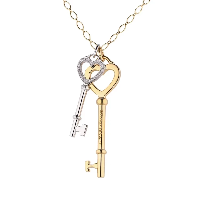 Tiffany & Co KEY DIAMOND PENDANT T&CoKey240925