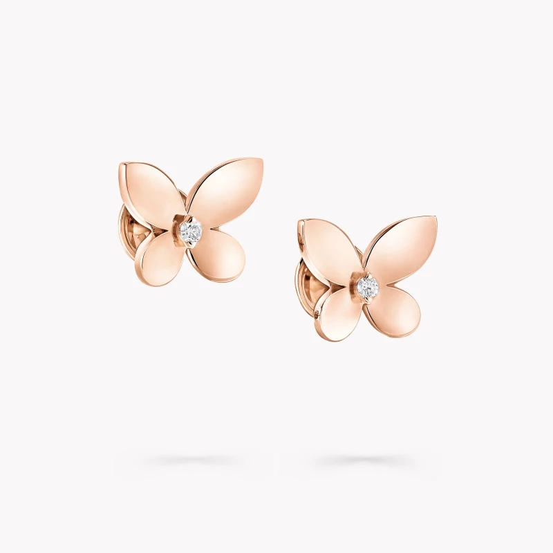 Graff Mini Butterfly Stud Earrings RGE1807 2