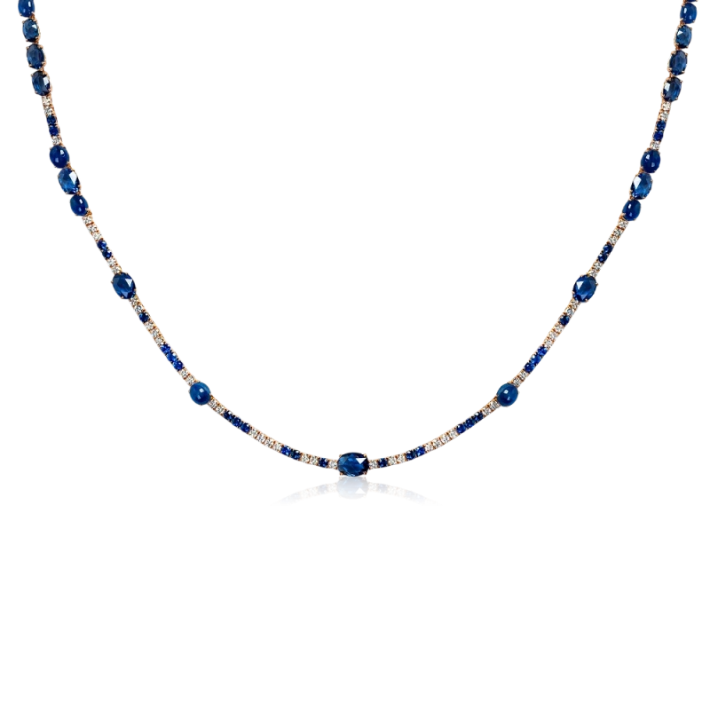 SAPPHIRE 83.64 CT NECKLACE