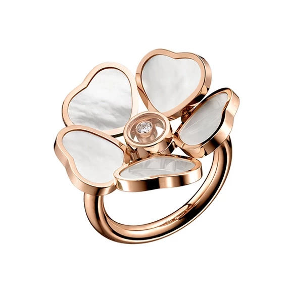 HAPPY HEARTS FLOWERS RING