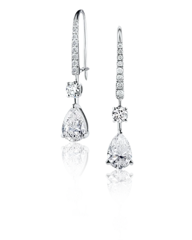 С БРИЛЛИАНТАМИ 1.01ct D/VVS2 - 1.11ct D/VVS1