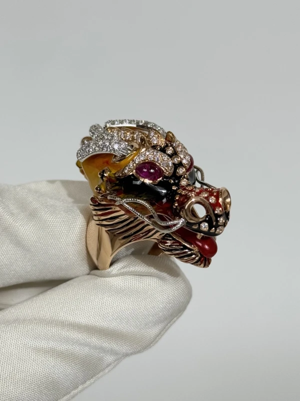 Roberto Coin DRAGON LIMITED EDITION RING Dragon ring 2