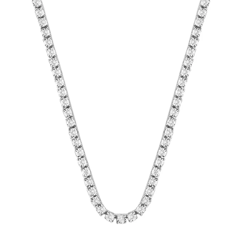 ROUND 68.22 CT DIAMOND NECKLACE