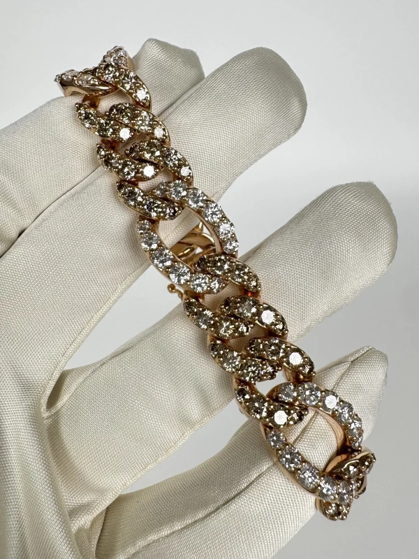 Crivelli WHITE & BROWN DIAMOND 21.09 CT BRACELET CRbr7361 3