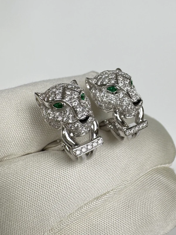 Cartier PANTHÈRE DE CARTIER EARRINGS N8503200 5
