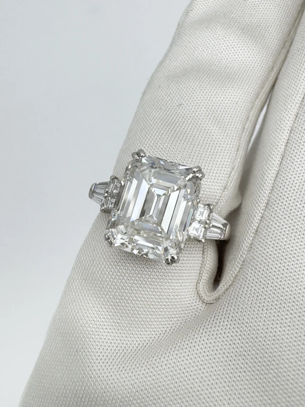 Earrings without a brand DIAMOND 5.00 CT RING (SIZE 51) nn5.00ctEM 5