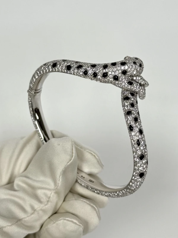 Cartier PANTHÈRE DE CARTIER BRACELET, PAVED (SIZE 16) H6001516 6