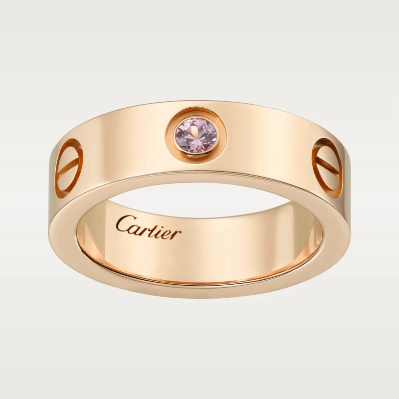 Cartier LOVE RING, PINK SAPPHIRES B4064400 1