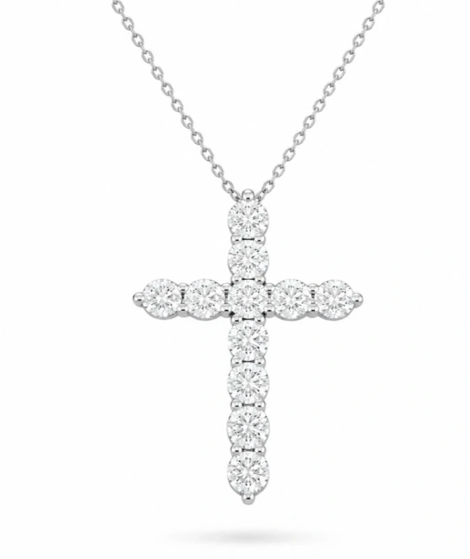 DIAMOND CROSS 1.51 CT FINE WHITE/VS