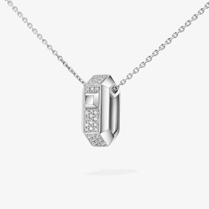 MESSIKA Modernist Pendant Necklace 14425-WG 2
