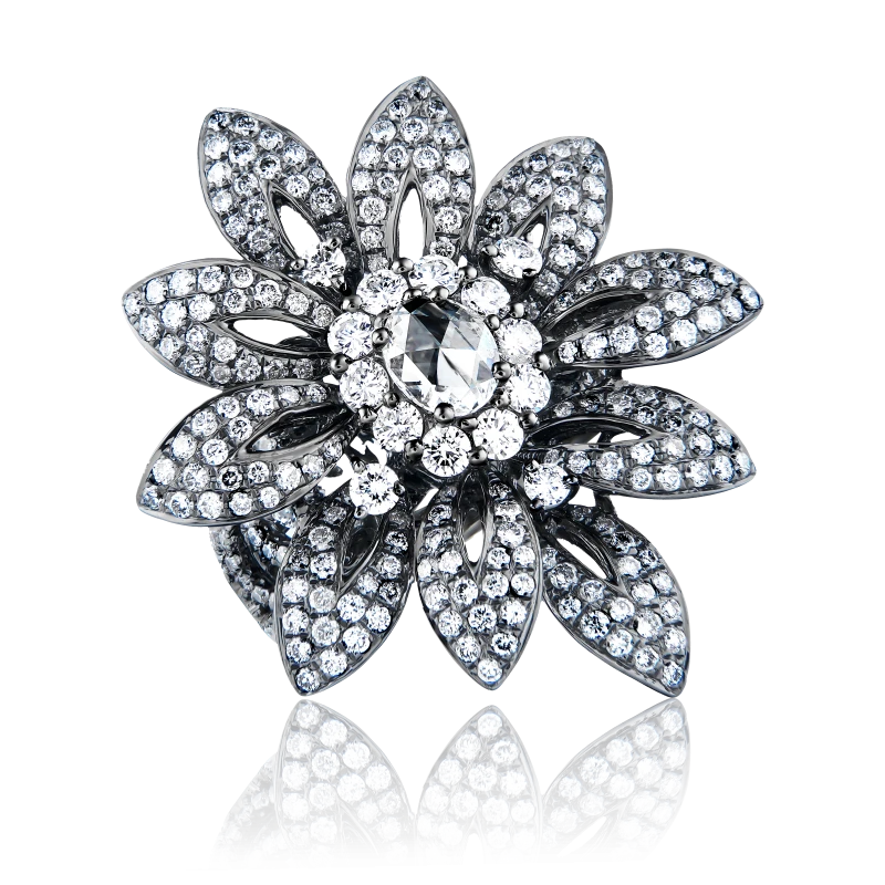 Jacob & Co FLOWER COCKTAIL RING (SIZE 53) 91120659 1