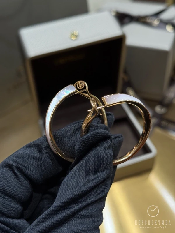 Crivelli СЕРЬГИ С ПЕРЛАМУТРОМ 10 СТ 000-5082NS 5