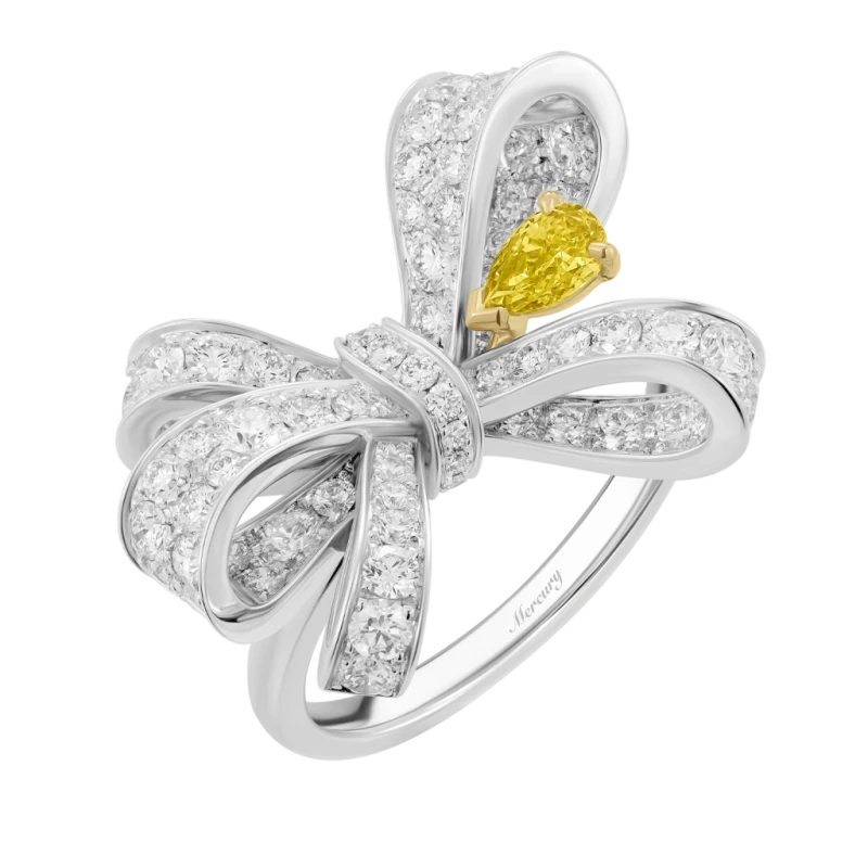 BOW RING (SIZE 54)