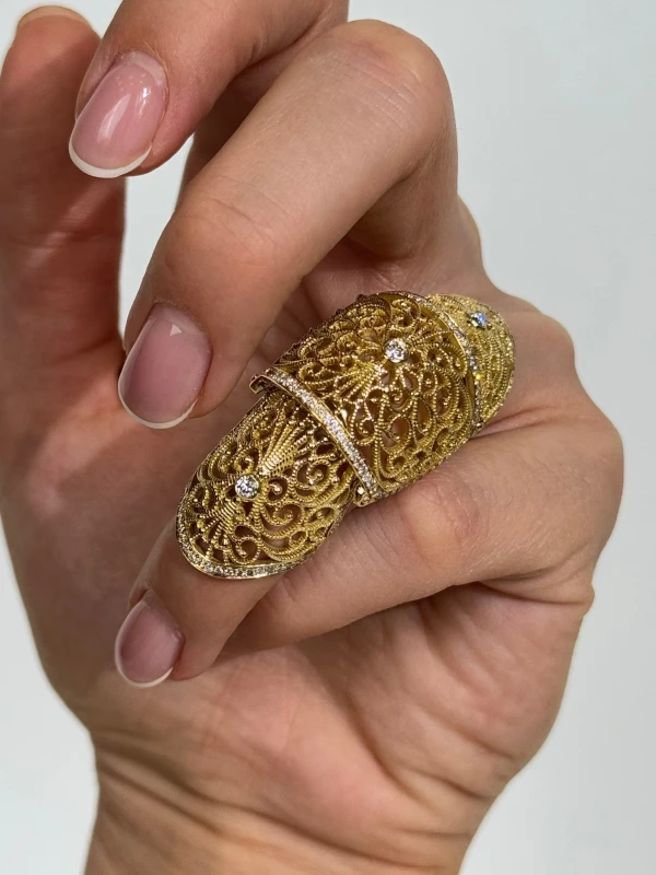 YANUSH GIOIELLI КОЛЬЦО С БРИЛЛИАНТАМИ 1.73 CT YR30135Y 3