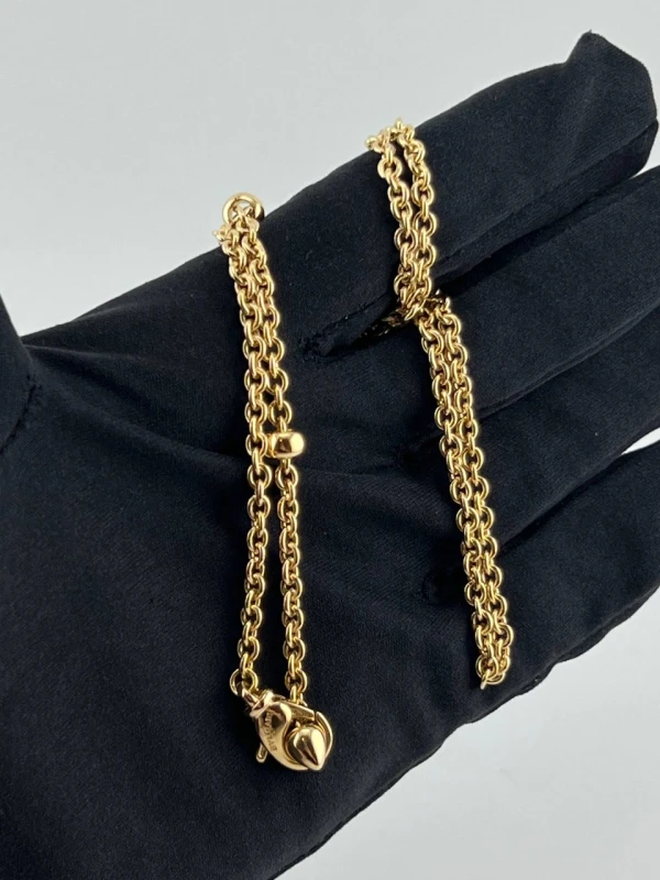 Bvlgari Bvlgari 18k Yellow Gold Catene Chain Necklace BVLGARI 3