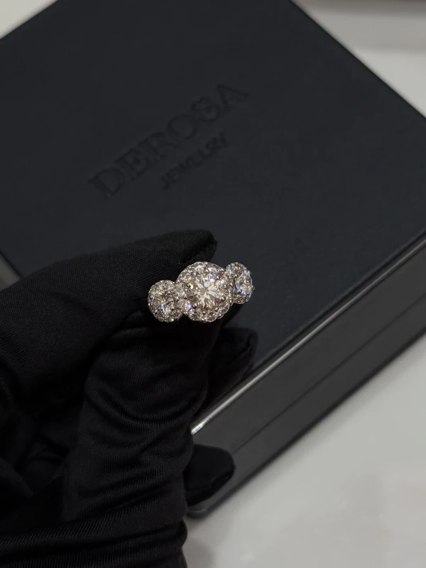 DeRosa DIAMONDS 2.86 CT RING (SIZE 17) R285940 2
