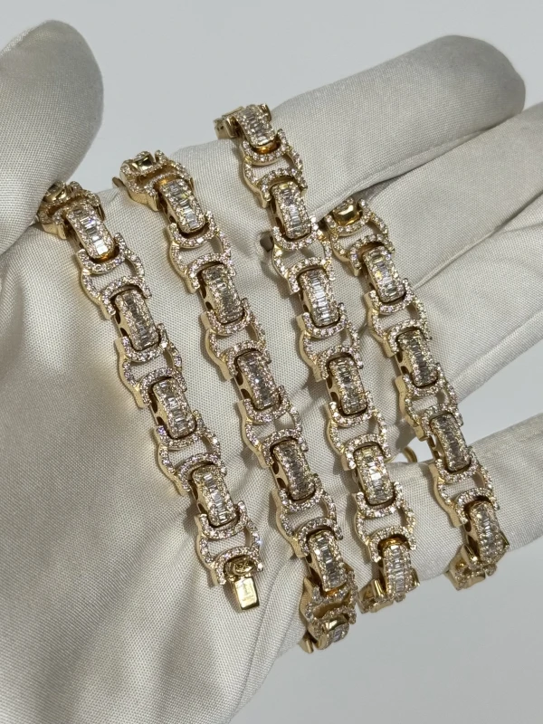 Earrings without a brand DIAMOND 10.40 CT F-G/VS-SI NECKLACE NN10.40CT 4