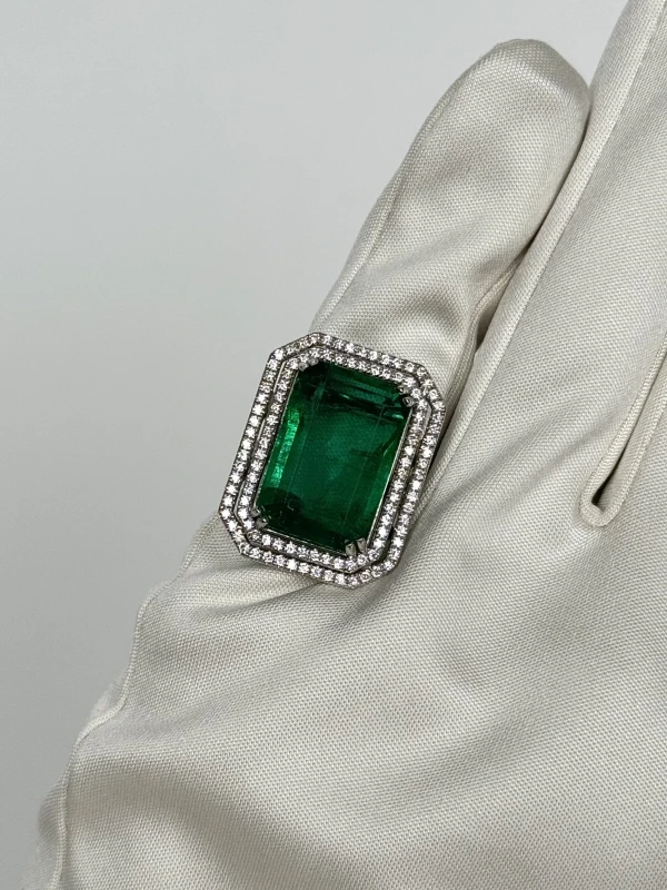 СЕРЬГИ NO NAME С ИЗУМРУДОМ 14.54 CT 14.54 CT 4