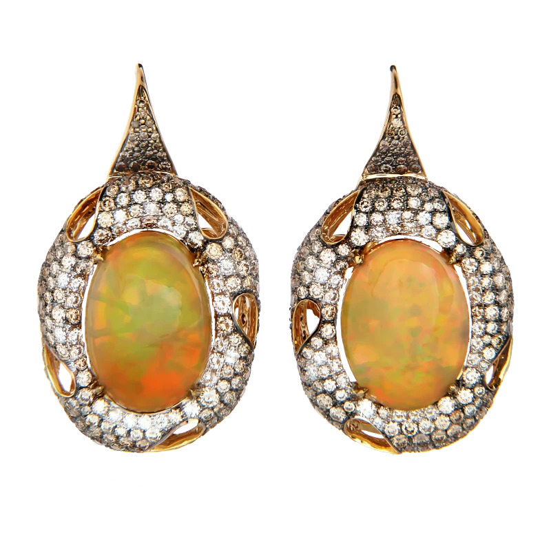 RalfDiamonds OPAL AND DIAMOND SET OPAL.SET 2