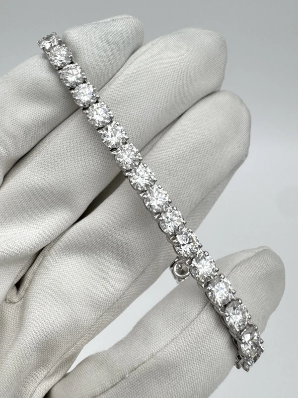 Earrings without a brand ROUND DIAMONDS 17.28 CT G-H/VS1-SI1 (GIA) NN17.28 CT 2