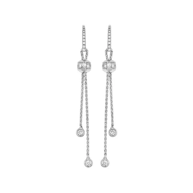 POSSESSION PALM CHAIN EARRINGS