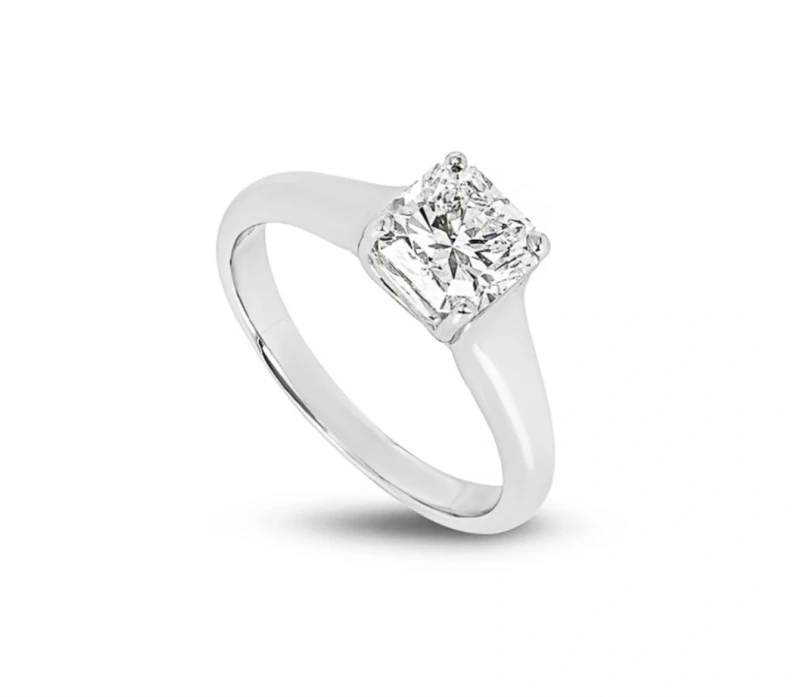 LUCIDA CUT DIAMOND 2.09 CT I/VS1 RING (SIZE 51)