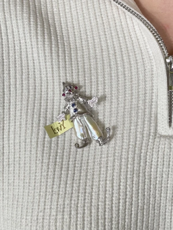 Yvel БРОШЬ С ЖЕМЧУГОМ Yvel 2