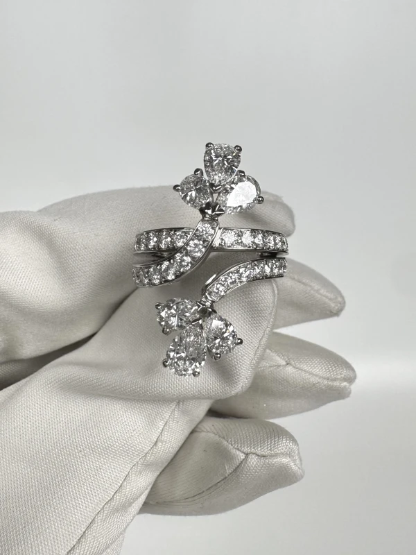 Cartier DIAMONDS 4.29 CT RING (SIZE 51) CR1116 2