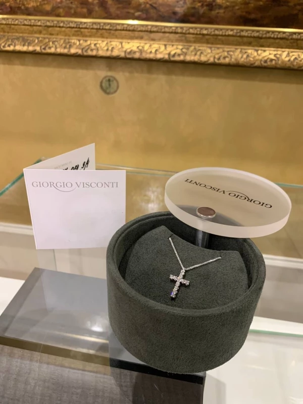 Giorgio Visconti CROSS PENDANT 0.64 CT GV 0.64 CT 4