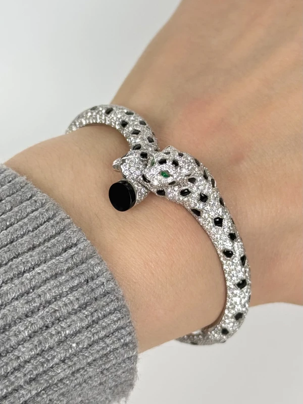 Cartier PANTHÈRE DE CARTIER BRACELET, PAVED (SIZE 16) H6001516 7