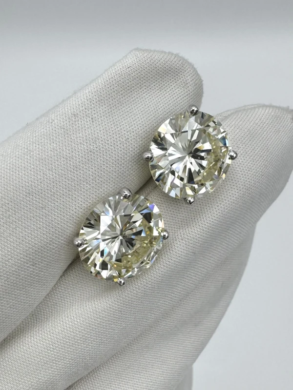 No name СЕРЬГИ С БРИЛЛИАНТАМИ 6.46 - 6.24 CT N-O/VVS2 NN6.46-6.24 5